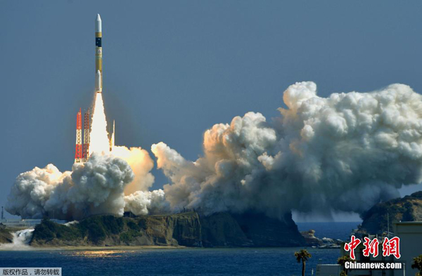 Japan on Thursday launched an information-gathering satellite (IGS) with an optical reconnaissance payload on an H-2A rocket, the country's second launch this year.