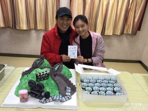 Zhang Yimou and wife Chen Ting