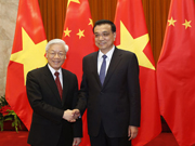Premier Li meets CPV General Secretary