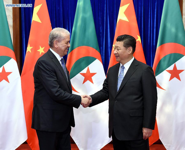 China, Algeria Pledge Closer Partnership - China.org.cn