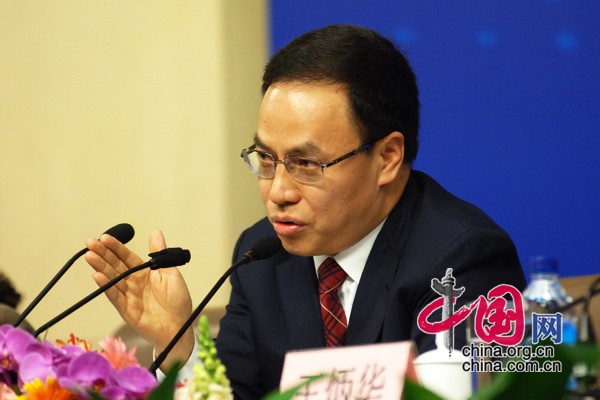 Li Hejun, Hanergy Holdings Chairman.[File photo/China.org.cn] 