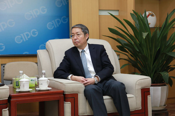 Vice President of China International Publishing Group Fang Zhenghui [Photo/China.org.cn] 