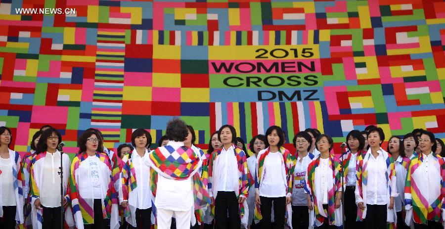 Women Activists Cross Dmz To S Korea Cn