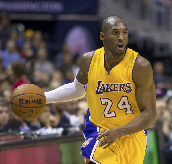 Kobe Bryant, one of the 'Top 10 highest-paid athletes in the world 2015' by China.org.cn.