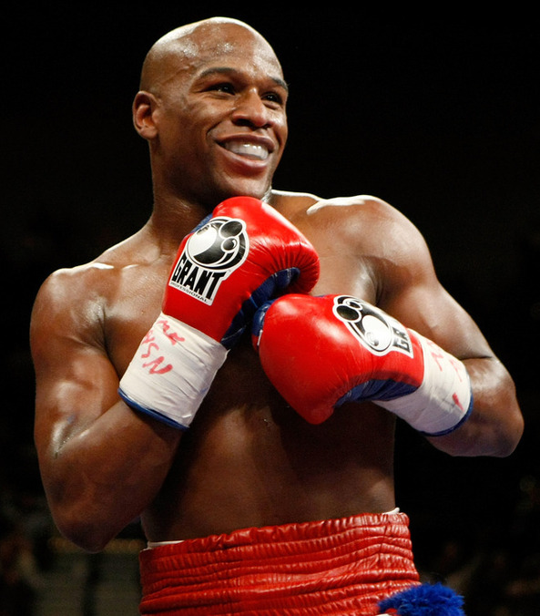 Floyd Mayweather, one of the 'Top 10 highest-paid athletes in the world 2015' by China.org.cn.