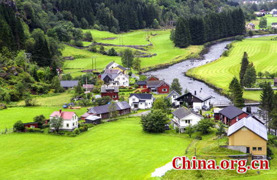 Norway, one of the 'top 10 most reputable countries in 2015' by China.org.cn.