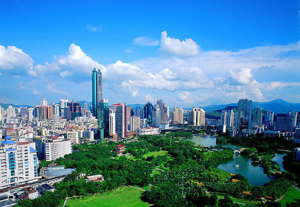 Shenzhen, one of the 'Top 10 happiest Chinese cites' by China.org.cn.