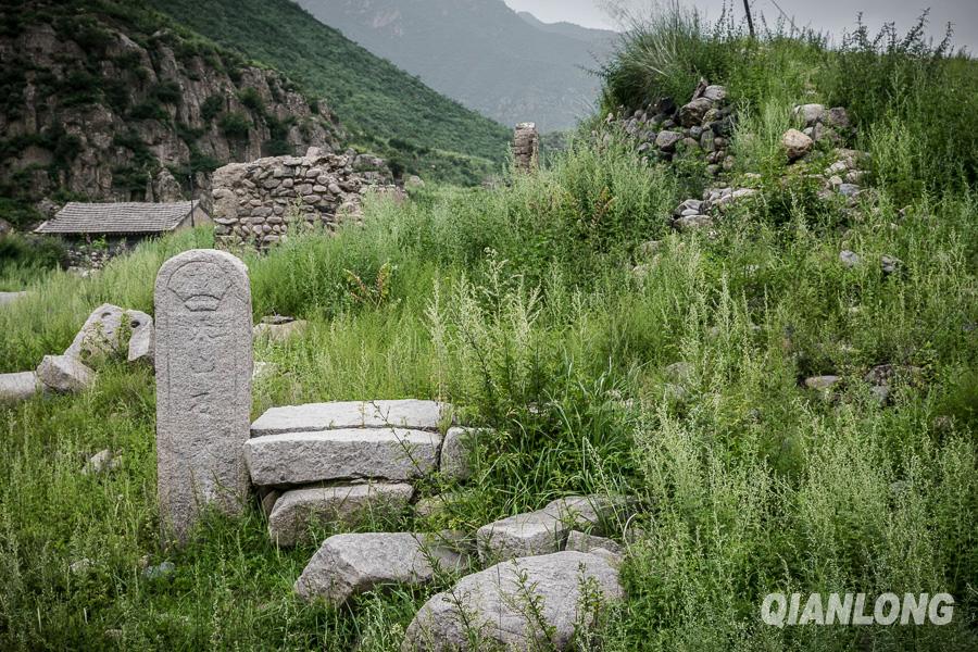 北京军都山深处的抗战遗迹