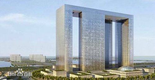Dubai Pearl, one of the 'top 10 postmodern buildings under construction' by China.org.cn.