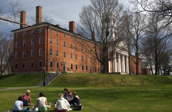 Amherst College, one of the 'Top 10 US universities in 2015' by China.org.cn
