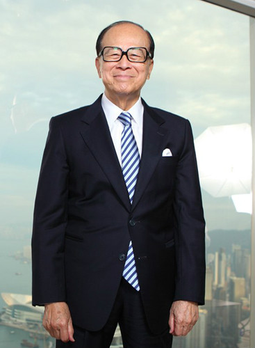 Li Ka-shing, one of the &apos;Top 10 richest Chinese in the world in 2015&apos; by China.org.cn. 