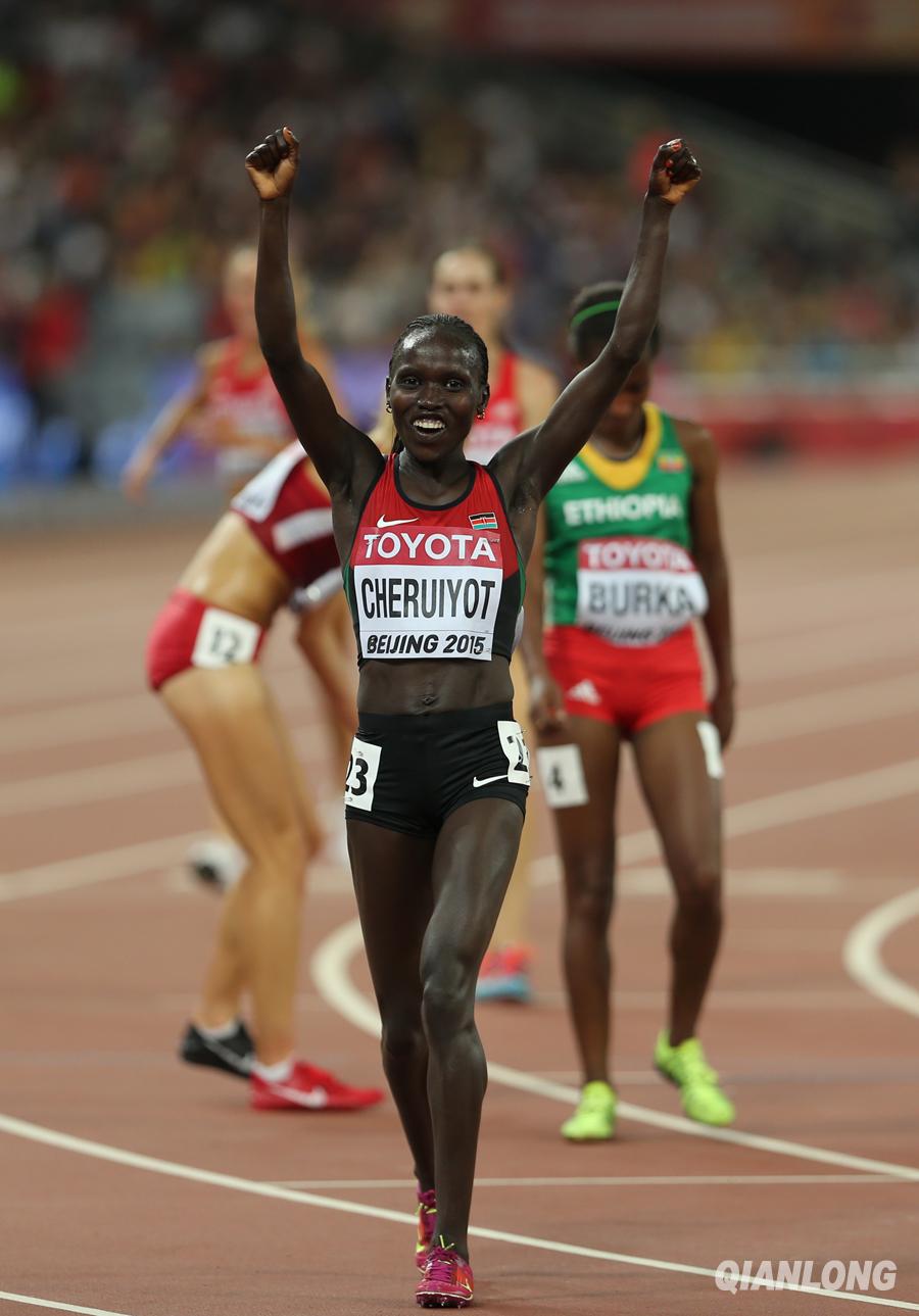 田径世锦赛女子10000米肯尼亚老将夺冠