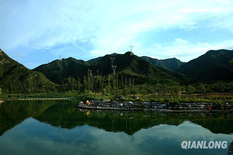 8月28日,四渡河村外的山水美景.