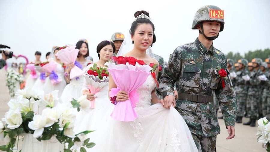 Military online marriage
