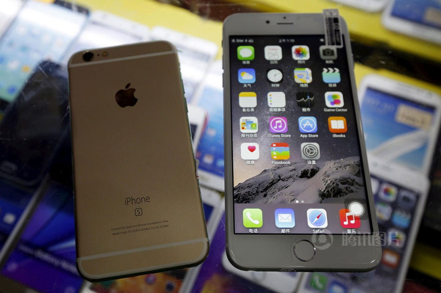 Fake iPhone6S and iPhone 6S Plus have been found on sale in Shenzhen, Guangdong Province. [File Photo: qq.com] 