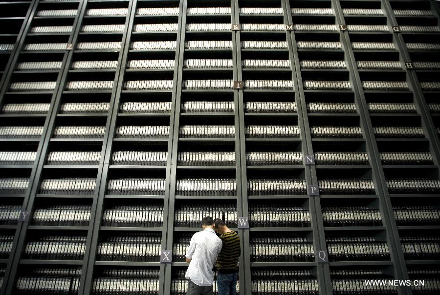 People visit the Memorial Hall of the Victims in Nanjing Massacre by Japanese Invaders in Nanjing, capital of east China's Jiangsu Province, Sept. 17, 2015. Documents of the Nanjing Massacre from China were inscribed on the Memory of the World Register by the International Advisory Committee of UNESCO's Memory of the World Programme, UNESCO announced on Oct. 9 in a press release. [Xinhua]