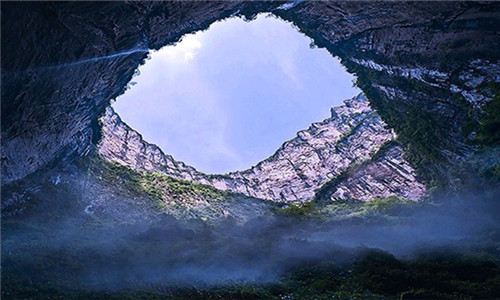 World S Biggest Sinkhole A Sight To Be Hole D China Org Cn