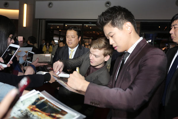 Maze Runner 2 premieres in Beijing China .cn