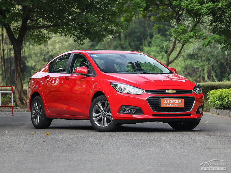 The new Chevrolet Cruze is displayed.[File photo] 