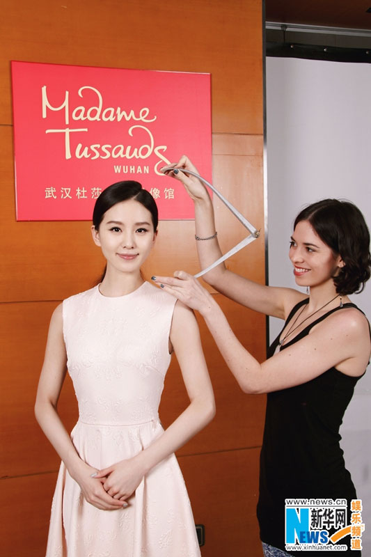 Liu Shishi's wax figure will join Madame Tussaud's in Wuhan, capital of Hubei Province. [Xinhua]