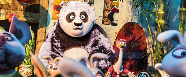 The third installment of Kung Fu Panda, a coproduction of DreamWorks Pictures, Shanghai-based Oriental DreamWorks and the China Film Group Corporation, will be released in China and the United States on Jan 29. [Photo provided to China Daily]