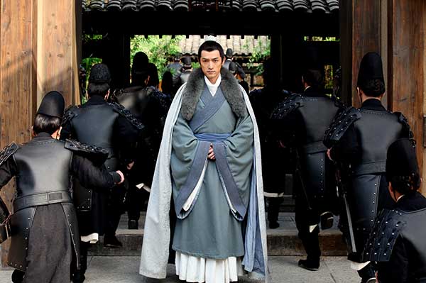 Actor Hu Ge portrays the strategist Mei Changsu in Nirvana in Fire, one of the most popular TV series in recent times. [Photo provided to China Daily]