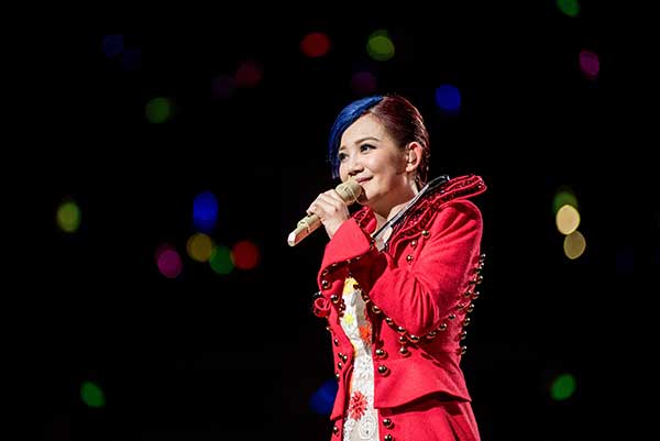 Fish Leong is one of the most popular Malaysian singers in China. [Photo provided to China Daily]