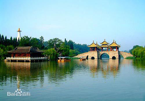 Yangzhou, Jiangsu Province, one of the 'top 10 best-performing third-tier cities in China' by China.org.cn.