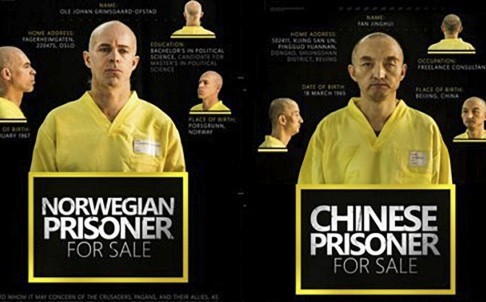 A photo shows the Norwegian and Chinese hostages. The Islamist State has claimed that it has killed the two captives. [Photo: Agencies]