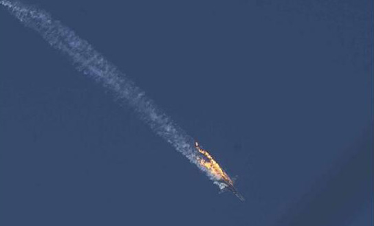 Turkey downs a Russian jet on November 24, 2015. [File photo]