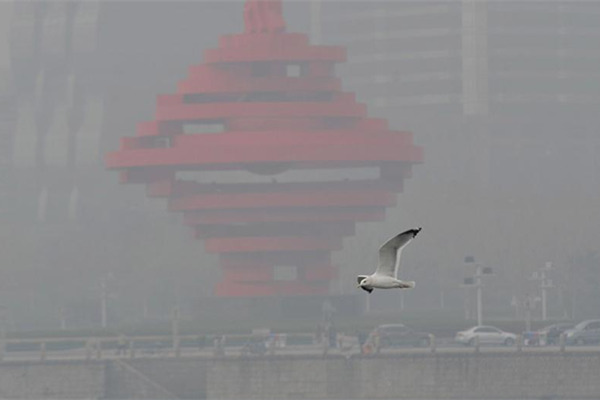 qingdao pollution