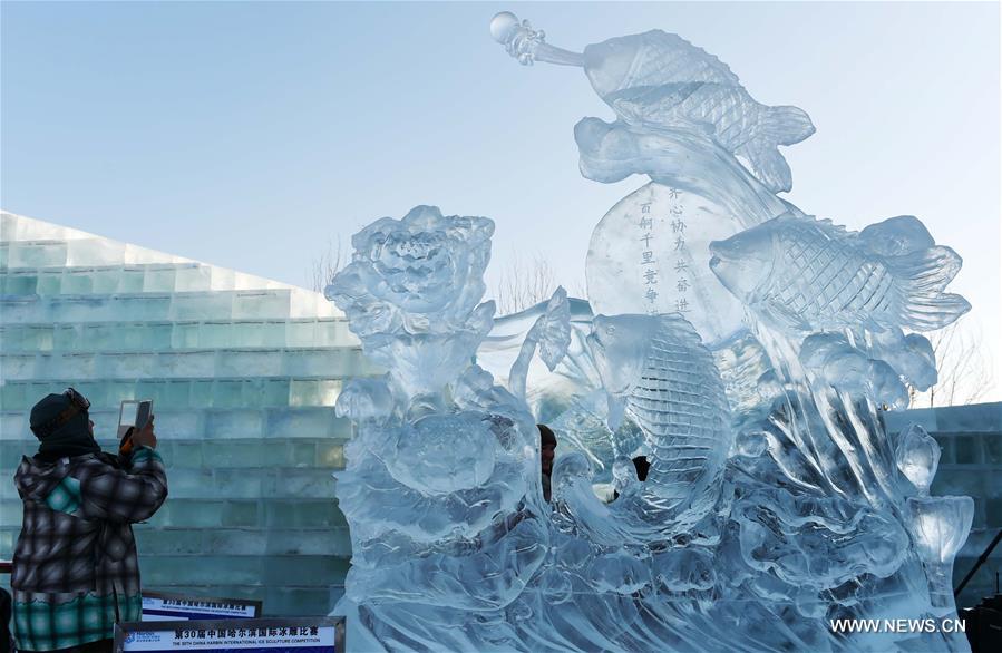 ice sculptures china 2016