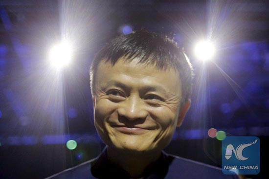 Alibaba Executive Chairman Jack Ma attends the World Climate Change Conference 2015 (COP21) at Le Bourget, near Paris, France, Dec. 5, 2015. [Photo/Xinhua]