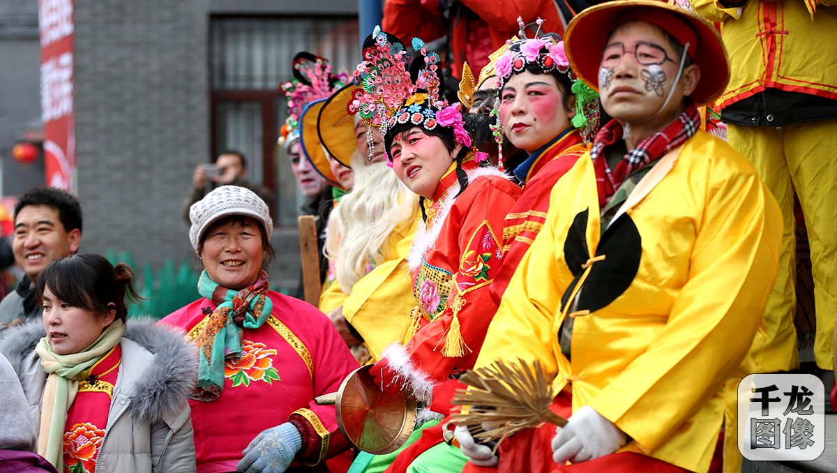 怀柔区怀北镇河防口古关迎春大集年味浓