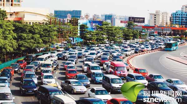 Shenzhen, one of the 'Top 10 Chinese cities with the worst traffic' by China.org.cn