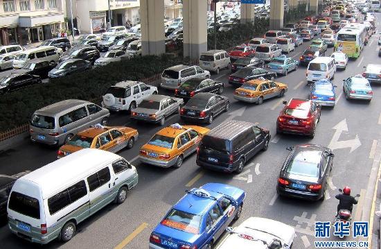Shanghai, one of the 'Top 10 Chinese cities with the worst traffic' by China.org.cn