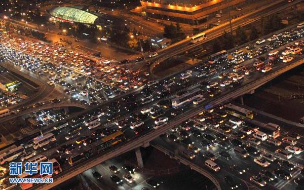 Beijing, one of the 'Top 10 Chinese cities with the worst traffic' by China.org.cn