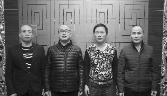 Four alleged murderers Xu Jinlong, Zhang Meilai Cai Jinsen and Xu Yusen. [Photo: oeeee.com] 