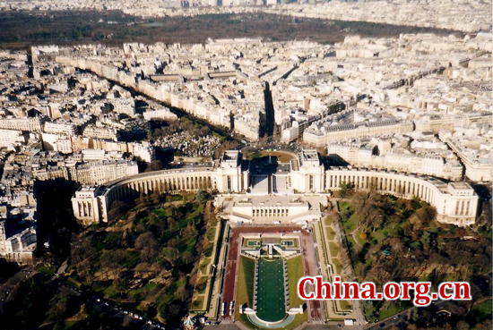 Paris, one of the 'top 10 city destinations in the world' by China.org.cn.