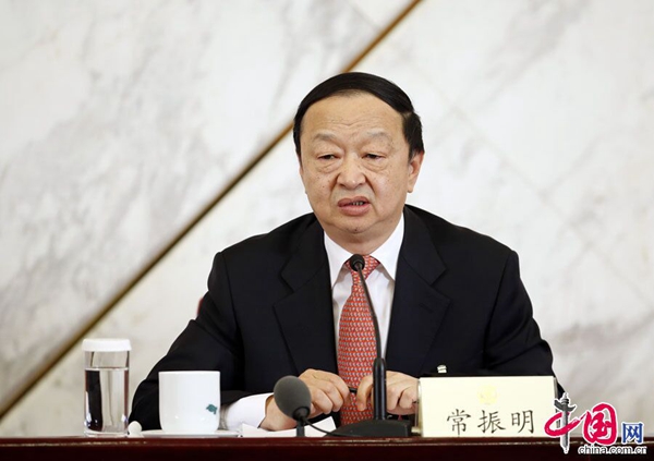 Chang Zhenming, former president of the International Go Federation, a member of the Chinese People's Political Consultative Conference (CPPCC) and the chairman of CITIC Group. [Photo / China.org.cn] 