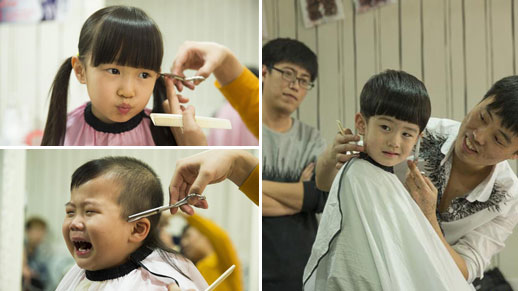 Chinese Kids Get Lucky Haircuts China Org Cn
