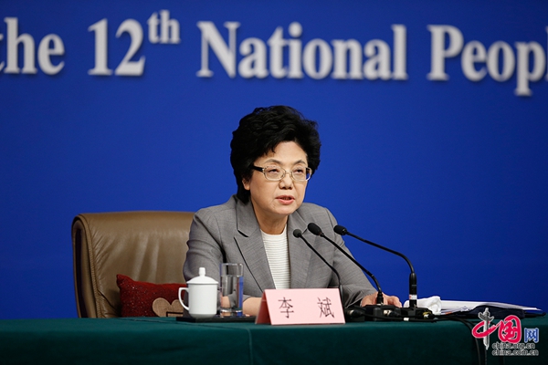 Li Bin, head of the National Health and Family Planning Commission [China.org.cn]