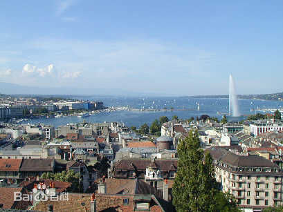 Geneva, Switzerland, one of the 'top 10 most expensive cities in the world' by China.org.cn.