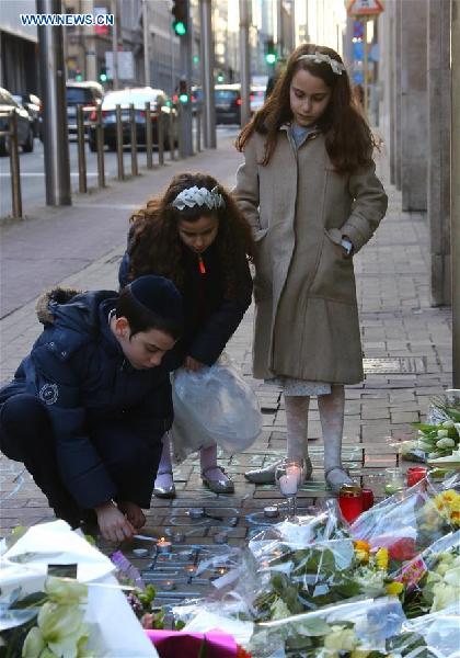 BELGIUM-BRUSSELS-EXPLOSION-MOURNING 