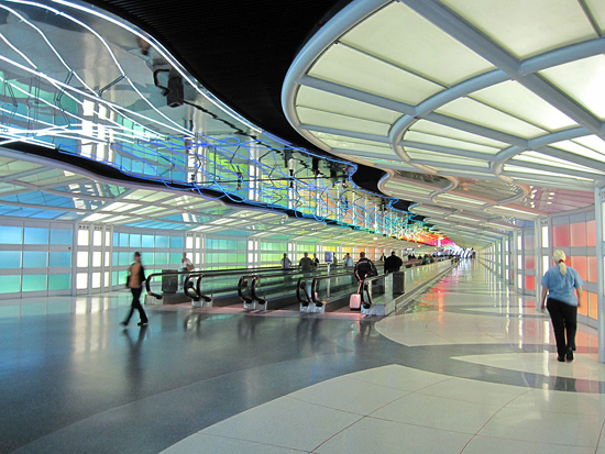  Chicago O'Hare International Airport, one of the 'top 10 world's busiest airports' by China.org.cn.