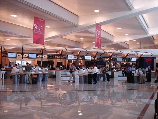 Hartsfield Jackson International Airport, one of the 'top 10 world's busiest airports' by China.org.cn.