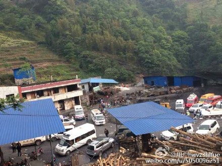 Six people were killed in a coal mine gas blast in southwest China's Yunnan Province Tuesday, local authorities said.[Photo/weibo] 