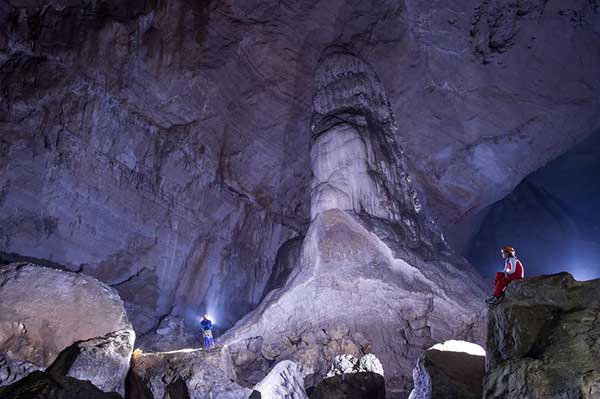 Shuanghe Cave in Wenquan Township, Suiyang County in southwest China's Guizhou Province. [Photo/Xinhua]