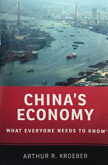 Kroeber's new book offers a genuine examination of the country's economy. [Photo provided to China Daily]