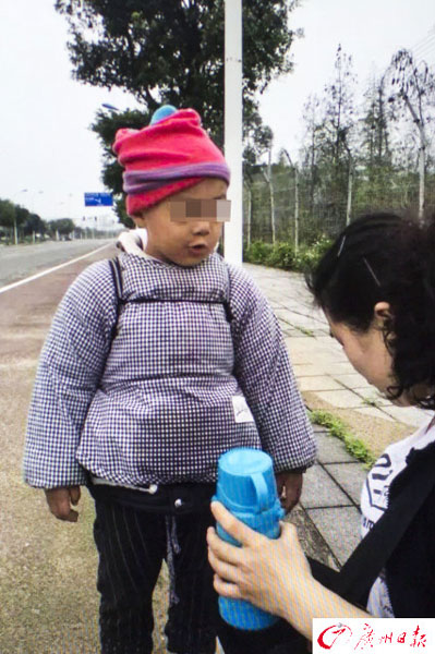 File photo of Jiajia, the 4-year-old boy with autism. [Photo: dayoo.com] 